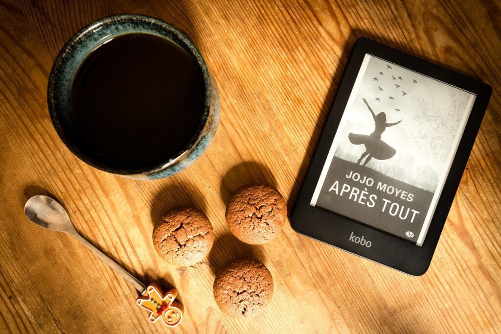 winter, fall, table, drink, book, read, coffee, mug, muffin, chocolate, muffins, tablet, reading light, kobo, e-book, coffee cup, ebook, seasons, texture, gingerbread, to taste, cocoon, house